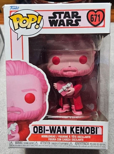 Funko Pop! Star Wars: #671 OBI-Wan Kenobi (Valentines)