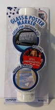 Horizon Group USA: White Glass  Poster Marker. Use Outdoor, Indoor  on Posters