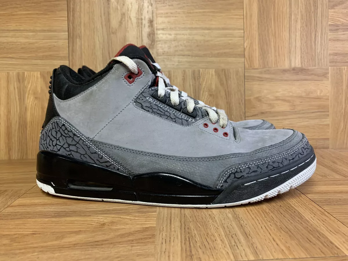Jordan 3 stealth best sale grey
