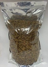 Dried Mealworms - 8oz, 1 lb, 2 lb - Resealable bag