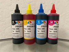 4 Bulk refill ink for Brother inkjet printer 4 colors 1000ml 