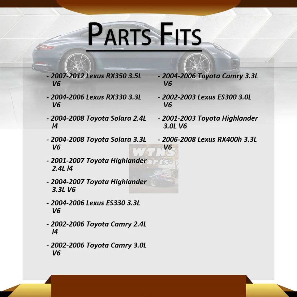 Brazo de control completo inferior delantero 2x para Toyota Highlander 3,0 L 2001-2003 Foto 2 de 4