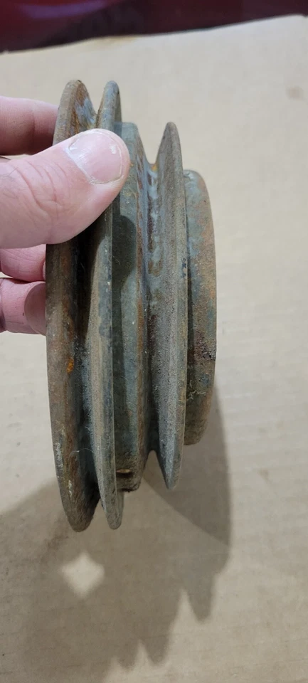 Polea cigüeñal Ford Mustang Cougar Torino 1970-1972 D00E-6312-B 351C 351W Foto 4 de 4