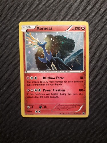 Pokémon Karte – Xerneas Holo Rare (107/162) Aus XY Breakthrough