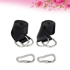 Tree Swing Straps Heavy Duty Ropes with Carabiner Hooks Outdoor Hangers