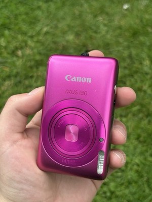 Canon IXUS 130 Pink Digital Camera Foto Camera Digicam Gift Idea