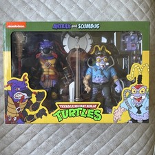 NECA Nickelodeon Teenage Mutant Ninja Turtles - Antrax and Scumbug 7 Action...