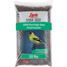 Lyric Nyjer Seed Wild Bird Finch Food 10 Lb Bag