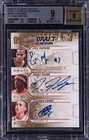 2009 UD DRAFT ED CLASS ERIC MAYNOR/JONNY FLYNN/STEPHEN CURRY RC /60 BGS 9 AUTO 8