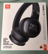 JBL Live 675NC Bluetooth Headphones with True Adaptive Noise Cancellation - NEW