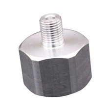 CO2 Cylinder Adapter Fitting Sturdy Lightweight Metal for Homebrew Beer Aquarium
