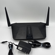 Tested NETGEAR Nighthawk AX4 RAX40 4-Stream AX3000 WiFi Router W Cords