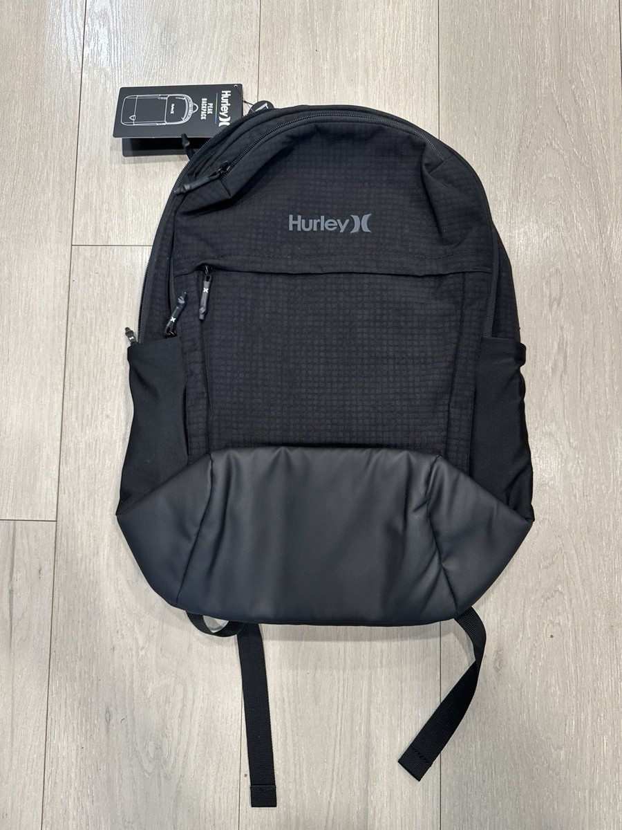 Hurley Mens Classic Peak Backpack Black 9A7390-023 | eBay