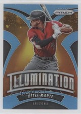 2020 Panini Prizm Illumination Mega Box Carolina Blue Ketel Marte #I-10 07rd