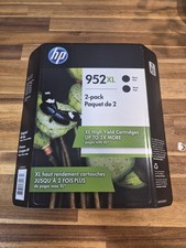 HP 952XL N9K29BN Black Ink Cartige - 2 Pieces
