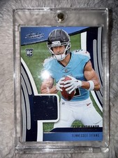 2025 Absolute Elic Ayomanor Rookie Materials RC Jersey #ARM-EAR Titans