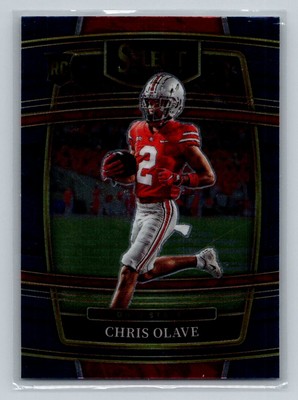 Chris Olave 2022 Panini Select Draft Picks #5 RC Blue (Retail Base)