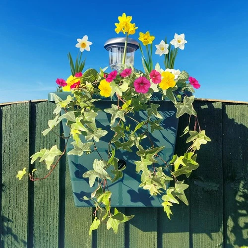 Go IllumiWell Brown Planter