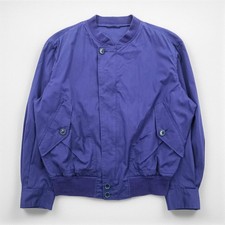 Vintage 80s Christian Dior Monsieur Sportswear Jacket Bomber Purple Size M Harri