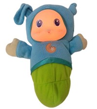 Playskool Hasbro Glow Worm Night Light Plush Toy Plays Lullabies Works