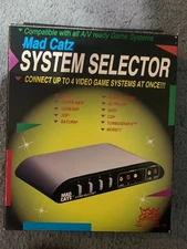 Mad Catz Universal System Selector Nintendo 64 Playstation, Saturn, Super Nes