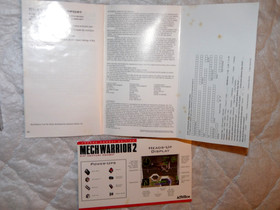 Mechwarrior 2 (Sega Saturn, 1997) CIB - Complete - Tested W/reg move Cards nr.mt
