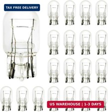 7443 Bulb 20 Pack T20 W21 5W 12V 21 5W Clear Dual Filament Brake Tail Light Bulb