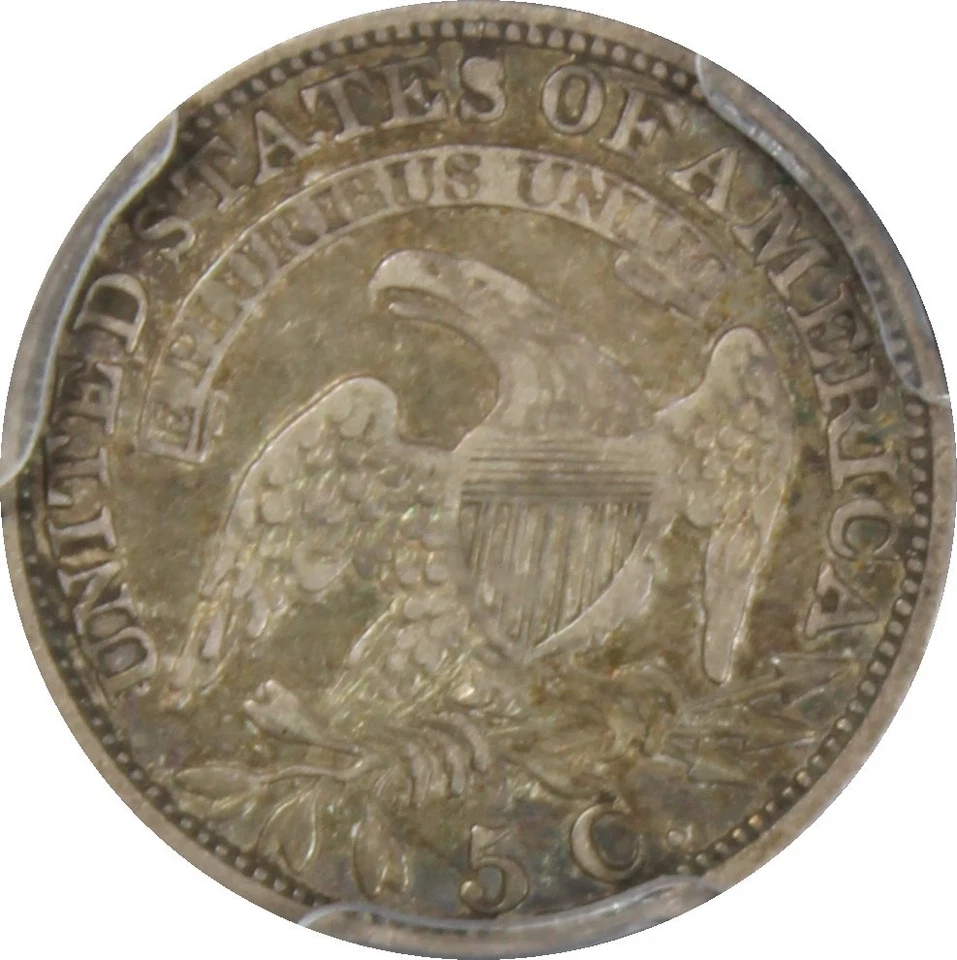 1829 VF30 Capped Bust Half Dime, PCGS 24136579 - Image 2 of 4