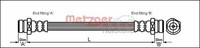 Bremsschlauch Hinten Links Rechts Metzger 4113305 FüR Mazda