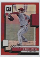 2022 Panini Donruss Variation Holo Red Shohei Ohtani (Pitching) #147 08nc