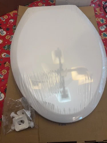 Jones Stephens C2200OS00 Premium Plastic Elongated Toilet Seat,Slow Close - Picture 1 of 6