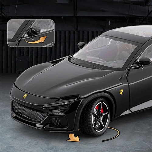 1:24 Ferrari Purosangues FUV SUV Diecast Sportwagen Modell Sound Licht Simulation - Bild 23 von 27