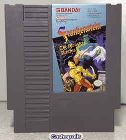 Frankenstein The Monster Returns (Nintendo NES) Complete Box CIB Authentic Rare