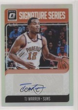 2018 Panini Donruss Optic Signature Series Holo Prizm TJ Warren #SG-TJW Auto w6z