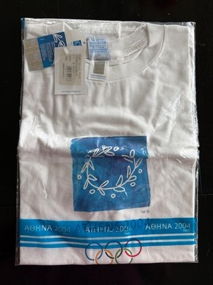 Vintage NWT 2004 Olympic T-Shirt from Greece XXL