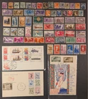 Italy - Nice lot of 64 used stamps & 3 FDC, VG/F/VF.