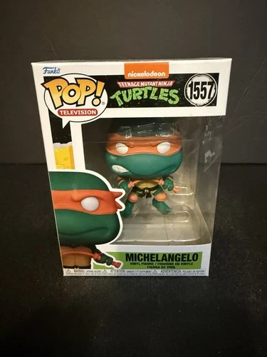 FUNKO POP ! MICHELANGELO 1557 TMNT POP TELEVISION B01