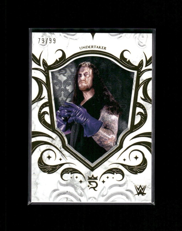 2025 Topps Royalty WWE #1 Undertaker /99
