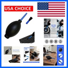 Camera Air Blower Bulb Cleaner with Soft Brush Hand Squeeze Puffer Pump for L...