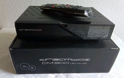 Dreambox DM900 UHD 4K Dual DVB-C/T2 Tuner Kabel Receiver PVR  1 TB HDD 