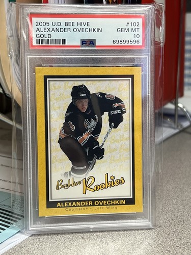 Alexander Ovechkin #102 2005 Upper Deck Bee Hive card