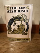 The Sun Also Rises, Ernest Hemingway (1927) 1st Edition 2nd Printing, w/ DJ