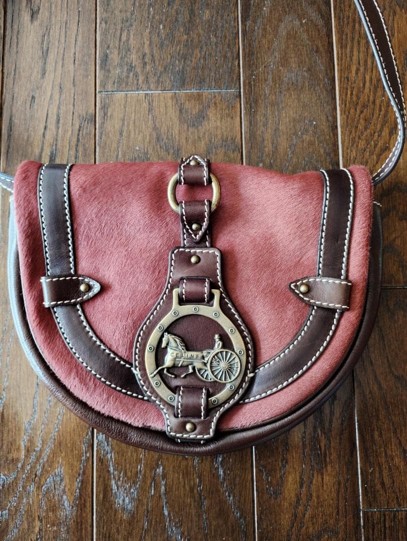 [Extremely Good Condition] [Rare] CELINE Shoulder… - image 2