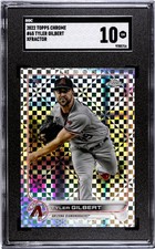 2022 Topps Chrome TYLER GILBERT XFRACTOR #65 SGC 10