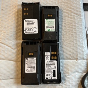 4 Motorola 2250mAh Walkie Talkie Battery. Not tested 