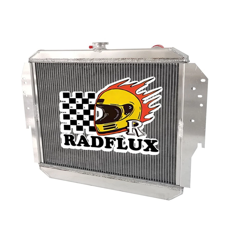 Radiador de aluminio para Dodge D/W D150 D250 D350 1979-1993 Ramcharger 5,2 5,9 L V8 Foto 4 de 4