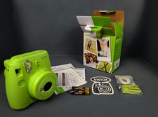 BRAND NEW Fujifilm Instax Mini 9 Instant Film Camera - Lime Green- NICE w/Box