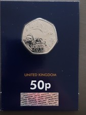 2024 50p Stegosaurus BUNC Coin in Change Checker Card - Available on eBay