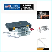 51-Pc 1/4 Inch Drive 120XP Mechanics Tool Set - SAE & Metric Perfection