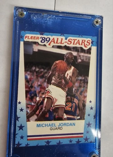 1989-90 Fleer - All-Stars Stickers Michael Jordan #3